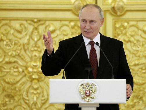 Руският лидер Владимир Путин обяви днес че ще се кандидатира