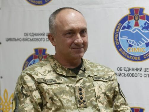 Представители на командването на въоръжените сили на Украйна през есента