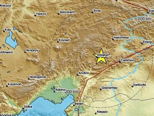 Земетресение с магнитуд от 4 8 по скалата на Рихтер бе