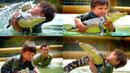 Вижте как 3-годишно австралийско хлапе лови алигатор
