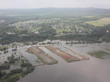 127 населени места в Русия са под вода