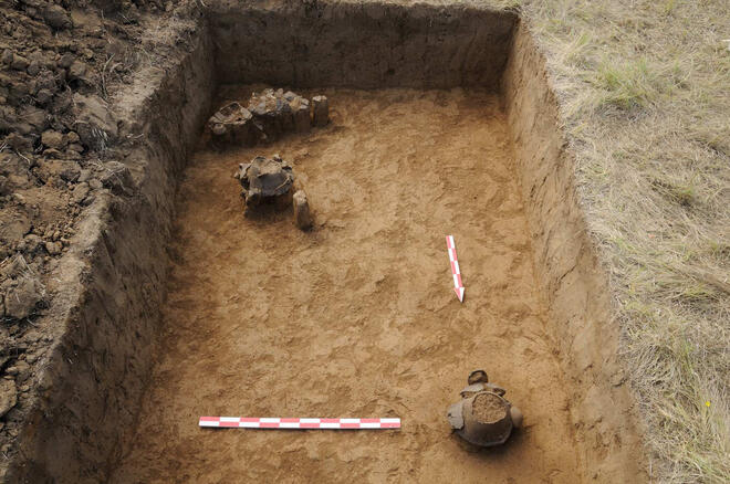 Любопитни находки изникват от с. Балей 