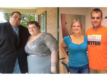Невъзможна трансформация: двойка загуби 230 килограма (СНИМКИ)