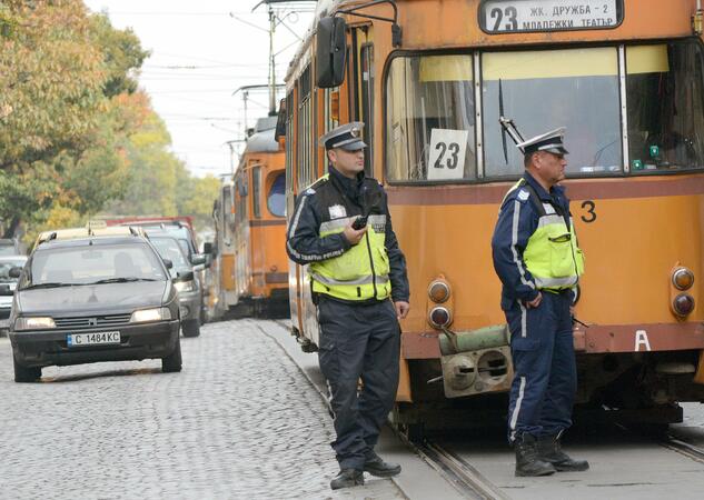 Петъчно бе блокиран столичен булевард 