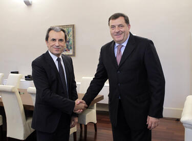 Додик: Радва ни всяка една възможност за сътрудничество с България