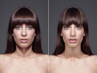 На какъв изрод бихте приличали, ако лицето ви беше симетрично (СНИМКИ)
