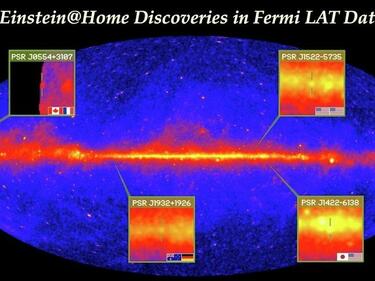 "Домашни Айнщайни" откриха четири гама-пулсара