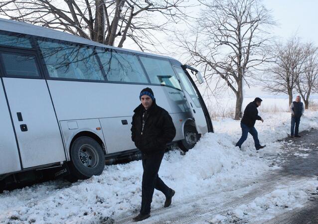 И съботната вечер не мина без катастрофа