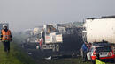 Над 130 коли се сблъскаха в Белгия