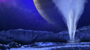 Ледената луна Европа бълва водни фонтани