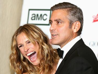 Какво се случва между Джулия Робъртс и Джордж Клуни