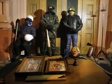 Украинският парламент "хвърли" на боклука закона, забраняващ протестите 