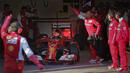Кими Райконен най-бърз при завръщането си във Ферари