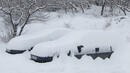 Снегът приклещи в капан и Айтос, Бургас и Шумен