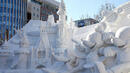 Ледено шоу в Япония показва уникални скулптури