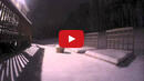 Как се натрупва 30 сантиметра сняг за 45 секунди (ВИДЕО)