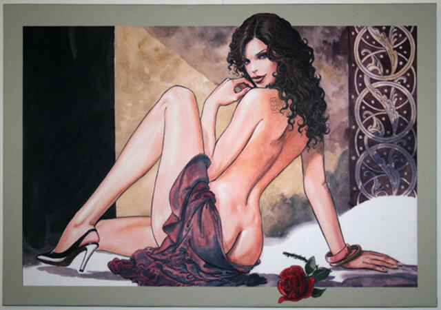 Зверски сексуалните рисунки на Мило Манара (СНИМКИ 18+)
