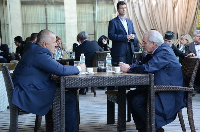 Борисов и Местан все пак се срещнаха (ВИДЕО)