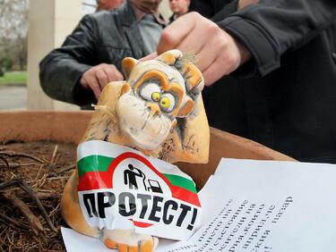 Лошото време провали протеста срещу цените на горивата във Варна