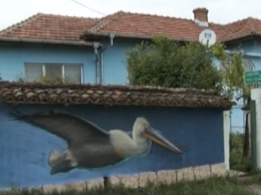Семейство англичани популяризира резервата Сребърна с графити 