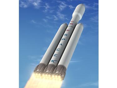 SpaceX строи огромна космическата ракета
