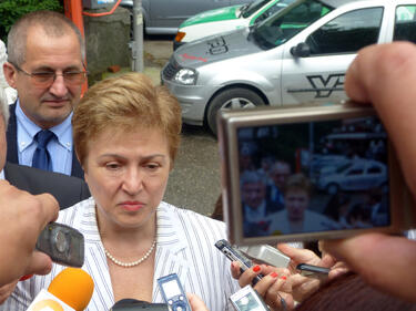 Георгиева отрече, че ще става премиер на евентуален служебен кабинет