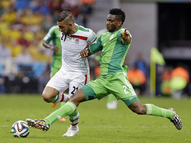 Иран и Нигерия изиграха най-скучния мач на Световното първенство