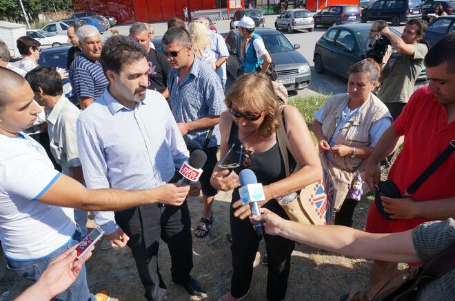 Протест в Аспарухово, варненци се боят да не ги ошушнат крадци 