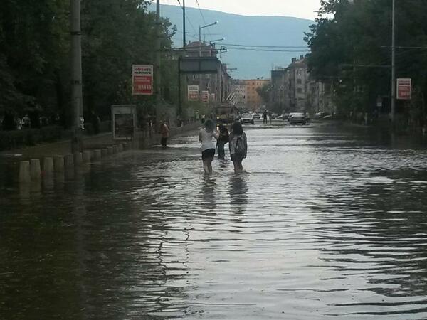 Какво причини градушката на София? 
