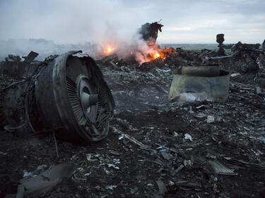 Украйна има доказателства, че опълченците имат участие в свалянето на самолета