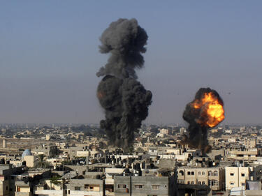 Жертвите в Газа надхвърлиха 500 души