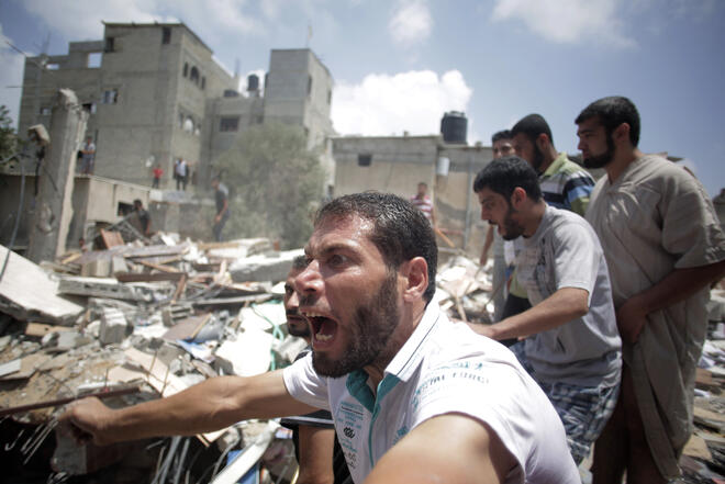 Ужасяващото лице на конфликта в Ивицата Газа (СНИМКИ)