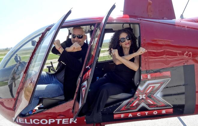 Журито на X Factor се издигна в небесата