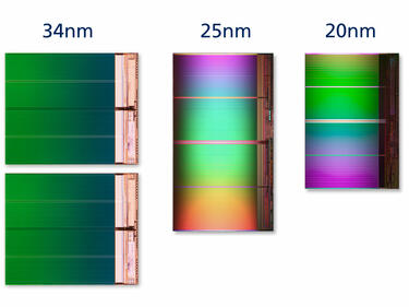 Представиха 20nm флаш памет