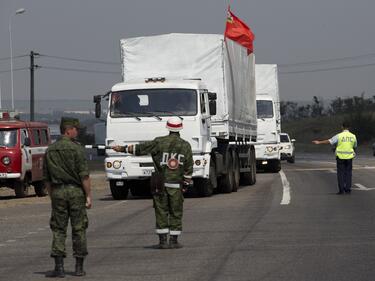 Хуманитарният конвой бил "пряка намеса" в Украйна