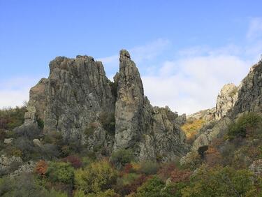 Чистят парка Сините камъни в Сливен