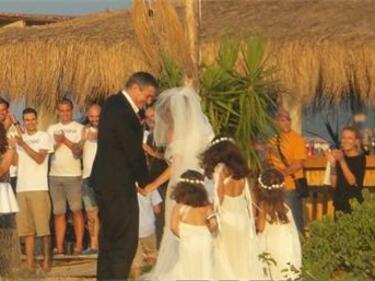 Дъщерята на Софиянски се омъжи тайно на плажа (СНИМКИ)