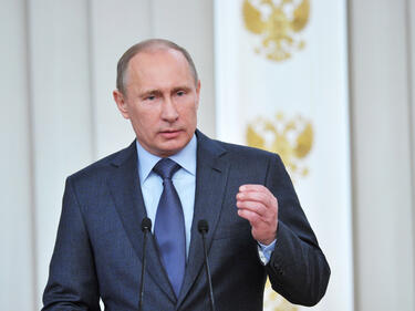 Путин изпрати "бял гълъб" на Западните страни