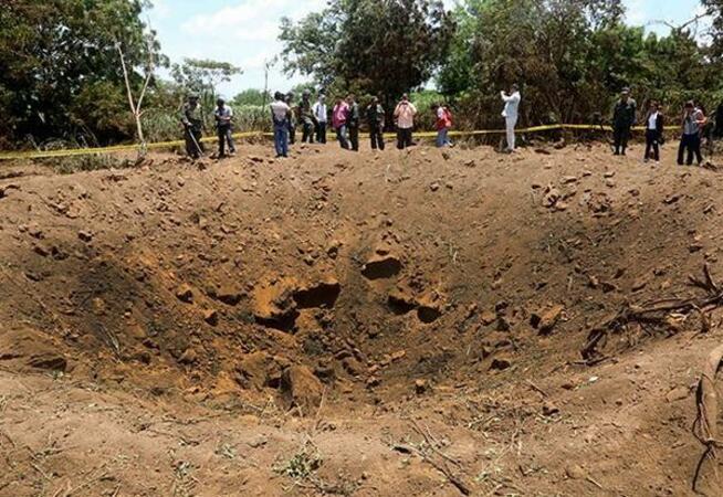 Метеорит изрови кратер в Никарагуа (СНИМКИ/ВИДЕО)