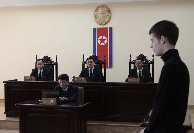 Северна Корея осъди американец на 6 години затвор заради „вражески действия“