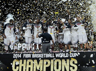 САЩ защити титлата си по шампионски на Световното по баскетбол