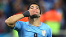 Луис Суарес в игра за Уругвай за първи път след канибалската си изцепка