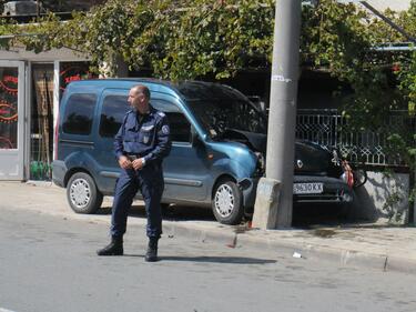 Граничният полицай, помел 11-месечно бебе, бил пийнал малко над нормата 