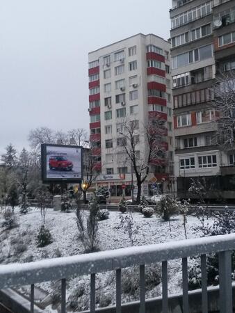 Столицата в бяла премяна (СНИМКИ) 