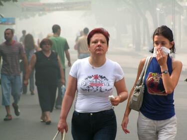 Вижте къде в България дишат най-мръсен въздух