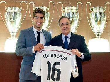 Лукас Силва бе представен офциално като играч на Реал
