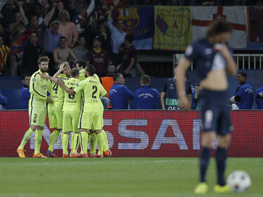 Барселона с единия крак на 1/2-финал в Шампионска лига