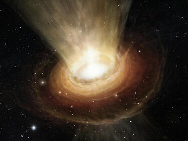 Учени се добраха до хоризонта на събитията на нашата черна дупка