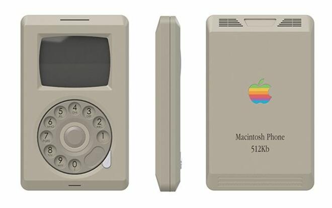 Ето как би изглеждал iPhone през 1985 година (СНИМКИ)