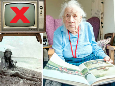 103-годишната Гертруд Хиндли издаде тайната на дълголетието си